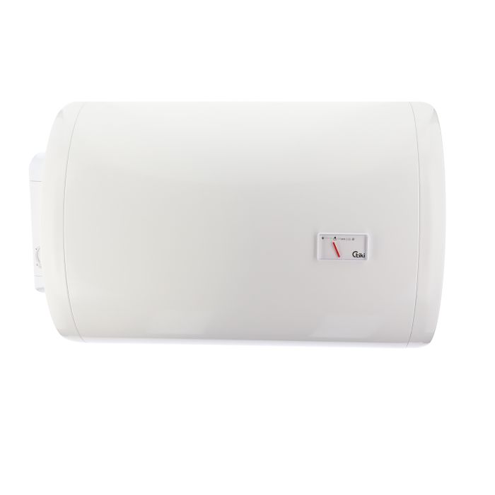 Водонагреватель TIKI GBH100, 100 л, круглый, сухой тэн, горизонтальный монтаж, мех. упр-ние,700180