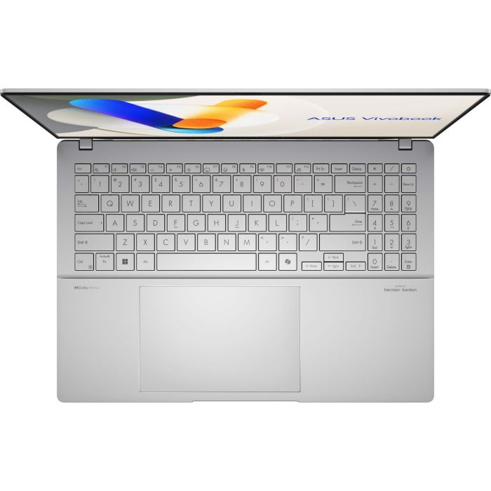 Ноутбук ASUS Vivobook S 16 M5606KA-RI010 16" 3K OLED, AMD AI 7 350, 16GB, F1TB, UMA, NoOS, Сріблястий