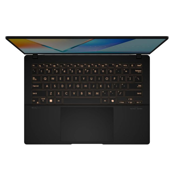 Ноутбук ASUS Vivobook S 14 M5406KA-PP113W 14" 3K OLED, AMD AI 7 350, 24GB, F1TB, UMA, Win11, Черный