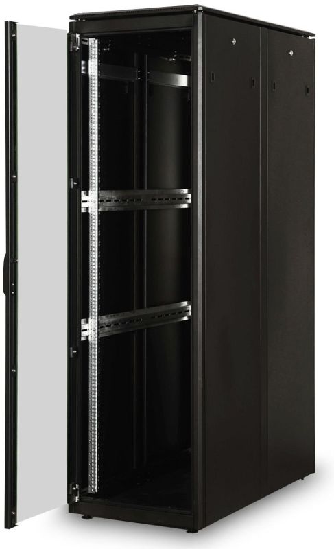 Шафа DIGITUS 19", 42U, Network Unique, 600x1200 мм, 800кг максимально, чорна