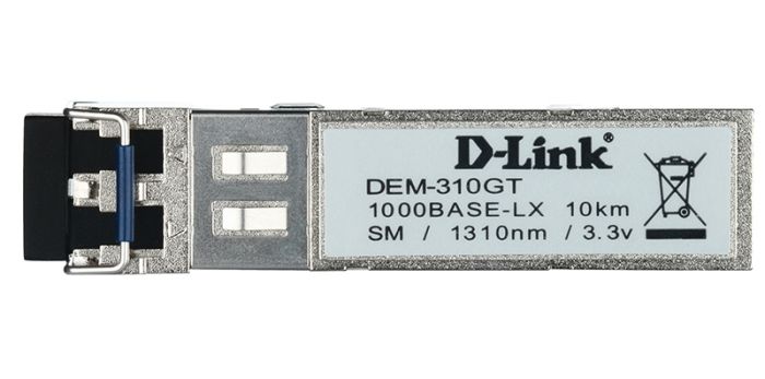 Tranceiver D-Link DEM-310GT SFP, 1x1000BaseLX. SM 10km, LC (10pcs)