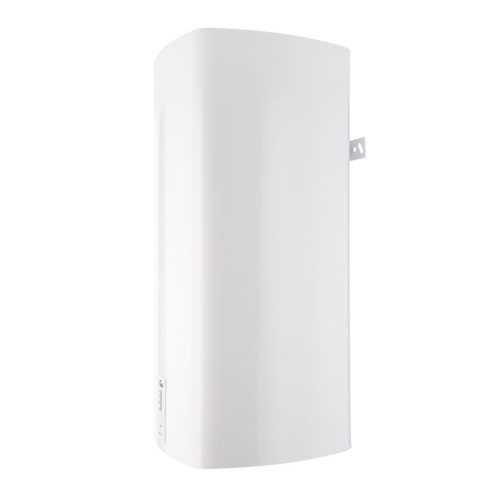 Водонагрівач електр. TIKI слім SuperESD, 50л, 2кВт, сухий тен, вертикальний монтаж, електр. кер-ння, B, білий, 700093