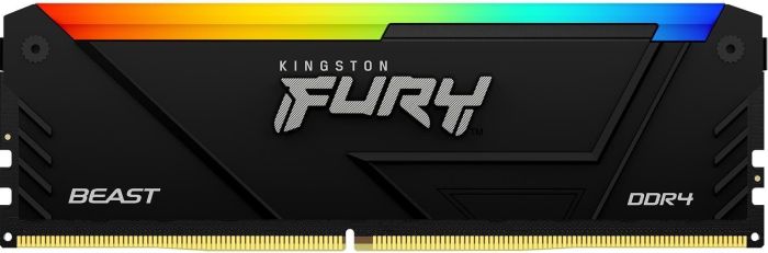 Пам'ять ПК Kingston DDR4  16GB 3600 FURY Beast RGB