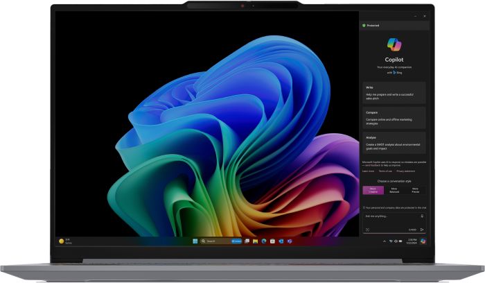 Ноутбук Lenovo ThinkBook 16-G7 16" WUXGA IPS AG, Snapdragon X Plus X1P-42-100, 16GB, F512GB, UMA, Win11P, серый