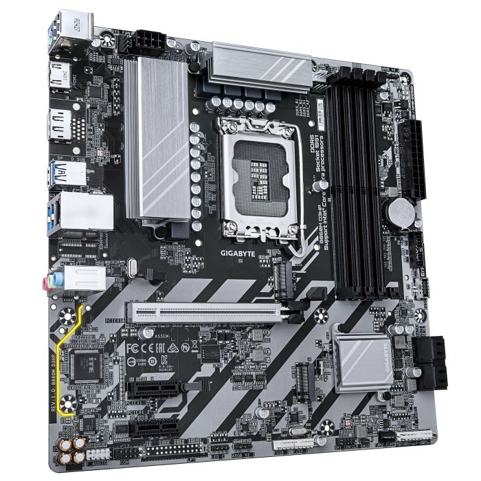 GIGABYTE Motherboard B860M D3HP sAM5 B860 4xDDR5 M.2 HDMI DP mATX