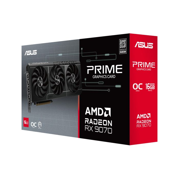Вiдеокарта ASUS Radeon RX 9070 16GB GDDR6 OC PRIME-RX9070-O16G