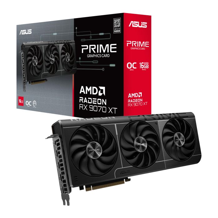 Вiдеокарта ASUS Radeon RX 9070 XT 16GB GDDR6 OC PRIME-RX9070XT-O16G