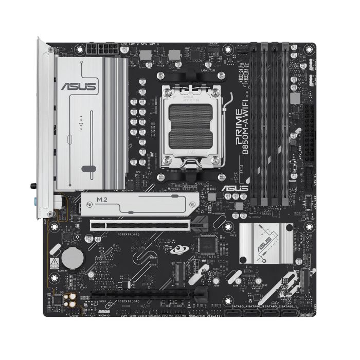 Материнcкая плата ASUS PRIME B850M-A WIFI sAM5 B850 4xDDR5 M.2 HDMI DP WiFi BT mATX