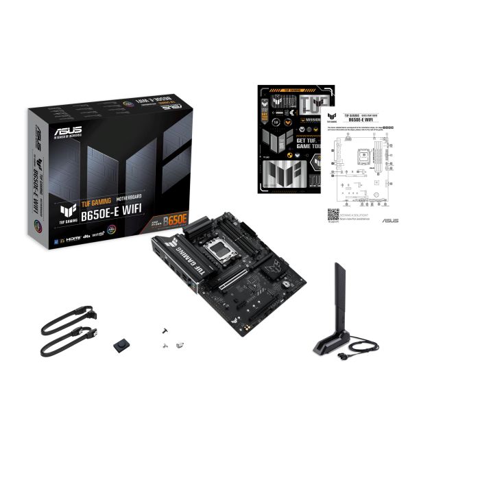 Материнcкая плата ASUS TUF GAMING B650E-E WIFI sAM5 B650 4xDDR5 M.2 HDMI DP WiFi BT ATX