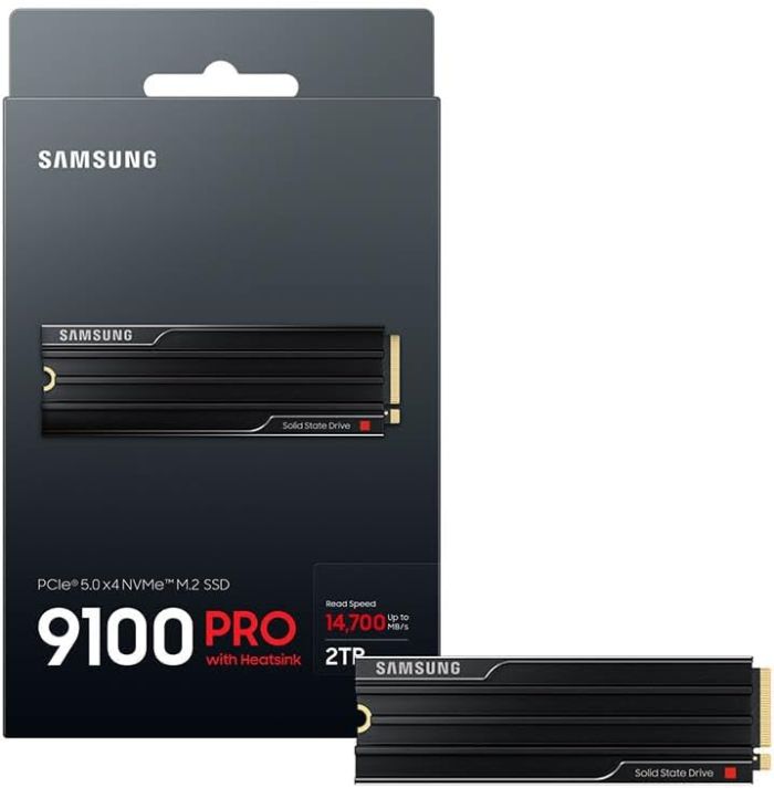 Накопитель SSD Samsung  M.2 2TB PCIe 5.0 9100PRO+ радиатор