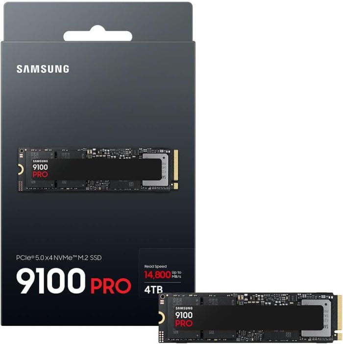 Накопитель SSD Samsung  M.2 4TB PCIe 5.0 9100PRO