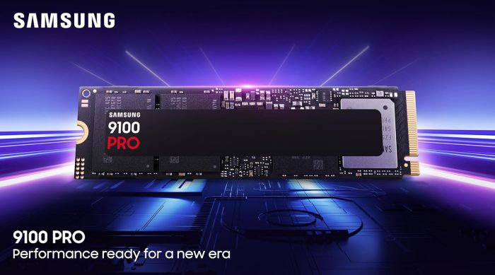Накопитель SSD Samsung  M.2 4TB PCIe 5.0 9100PRO