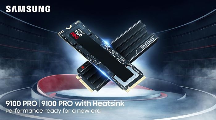 Накопитель SSD Samsung  M.2 4TB PCIe 5.0 9100PRO