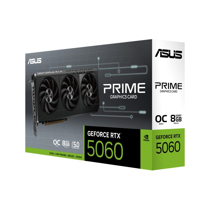 Відеокарта ASUS GeForce RTX 5060 8GB GDDR7 OC PRIME-RTX5060-O8G