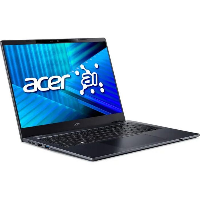 Ноутбук Acer TravelMate TMP414-55 14" WUXGA IPS, Intel U7-255U, 32GB, F1TB, UMA, Lin, синий