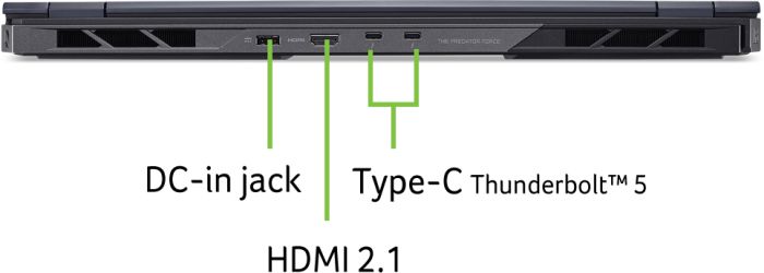 Ноутбук Acer Predator Helios 18 PH18-73 18" WQXGA IPS, Intel U9-275HX, 64GB, F2TB, NVD5080-16, Win11P