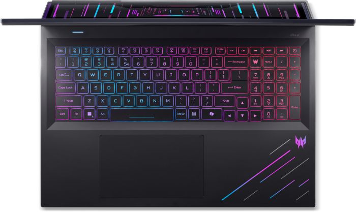 Acer Notebook Predator Helios 18 PH18-73 18" WQXGA IPS, Intel U9-275HX, 64GB, F2TB, NVD5080-16, Lin, black