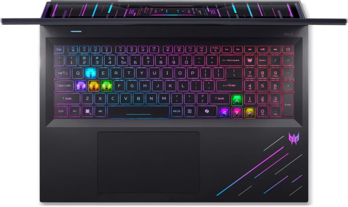 Acer Notebook Predator Helios 18 PH18-73 18" WQXGA IPS, Intel U9-275HX, 32GB, F1TB, NVD5080-16, Lin, black