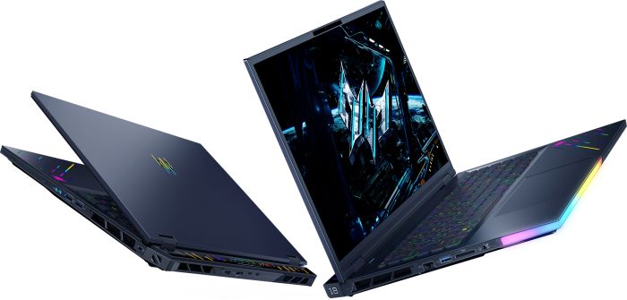 Acer Notebook Predator Helios 18 PH18-73 18" WQXGA IPS, Intel U9-275HX, 32GB, F1TB, NVD5080-16, Lin, black