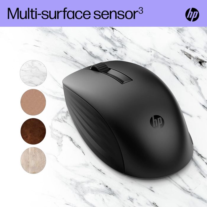 Комплект клавіатура та миша HP 650, WL, EN/UK, чорний