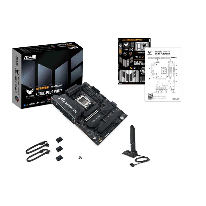 ASUS Motherboard TUF GAMING X870E-PLUS WIFI7 sAM5 X870E 4xDDR5 M.2 HDMI WiFi BT ATX