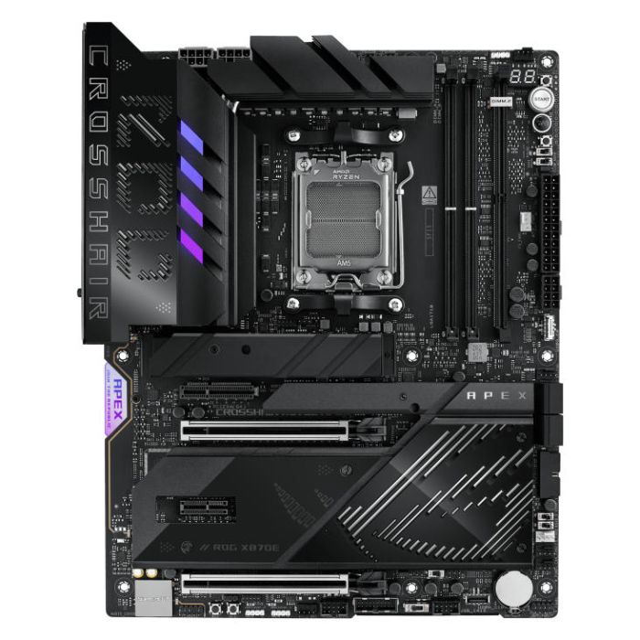 Материнcька плата ASUS ROG CROSSHAIR X870E APEX sAM5 X870E 2xDDR5 M.2 USB Type-C WiFi BT ATX