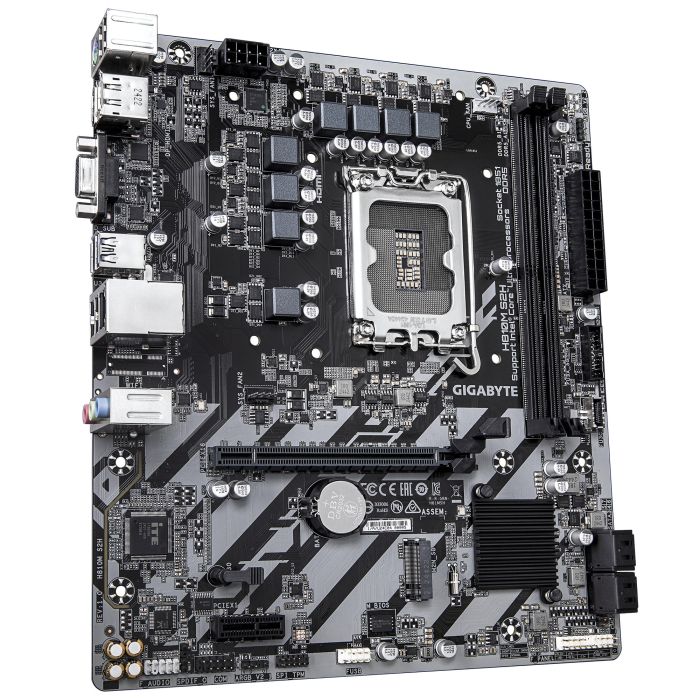 GIGABYTE Motherboard H810M S2H s1851 H810 2xDDR5 HDMI DP D-Sub mATX