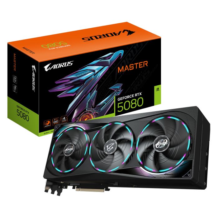 GIGABYTE Graphic Adapter GeForce RTX 5080 16GB GDDR7 AORUS M