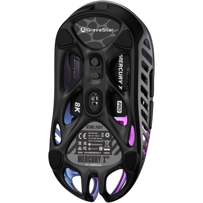 GravaStar  Mercury XPro Wireless Gaming Mouse+8K Dongle