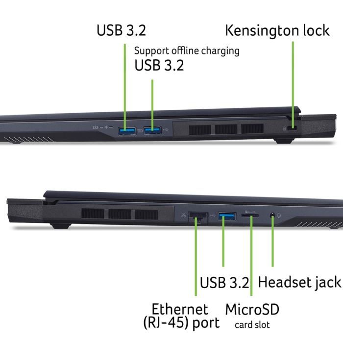 Acer Notebook Predator Helios Neo 16 PHN16-73 16" WQXGA, Intel U9-275HX, 64GB, F1TB+1TB, NVD5070Ti-12, Lin