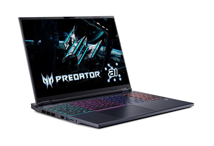 Ноутбук Acer Predator Helios Neo 16 PHN16-73 16" WQXGA, Intel U9-275HX, 64GB, F1TB, NVD5070Ti-12, Lin