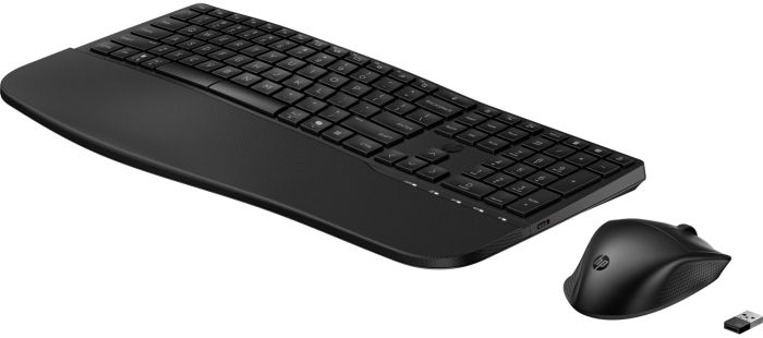 Комплект клавиатура та мышь HP 680 Comfort Dual-Mode, BT, EN/UK, чёрный