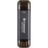 Портативний SSD Transcend 1TB USB 3.1 Gen 2 Type-A + Type-C ESD310 Чорний