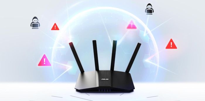ASUS Router RT-BE82U BE6500 4x2.5GE LAN, 1x2.5GE WAN. 1xUSB3.2, MESH