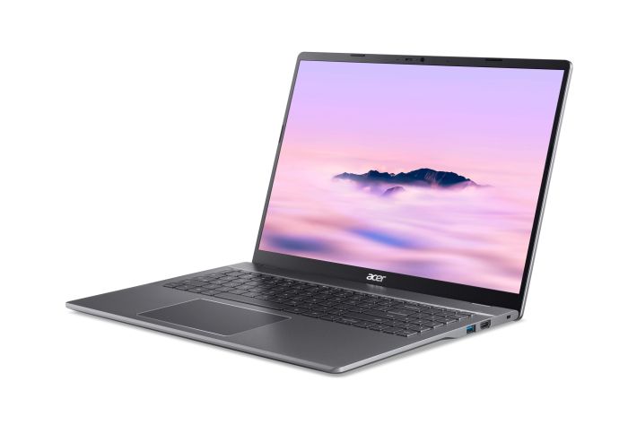 Acer Notebook Chromebook Plus CB516-1HT 16" WUXGA IPS Touch, Intel i5-1334U, 16GB, F512GB, UMA, ChromeOS, gray