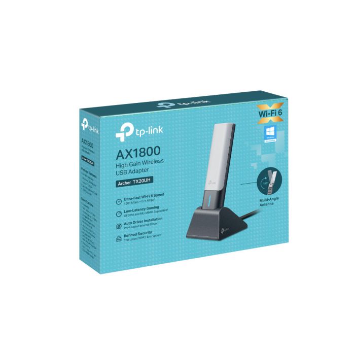 Адаптер WiFi TP-LINK Archer TX20UH AX1800, USB