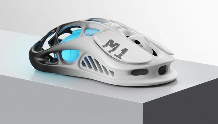 Мышь GravaStar Mercury M1 Pro, BT/WL/USB-A, RGB, черно-белый
