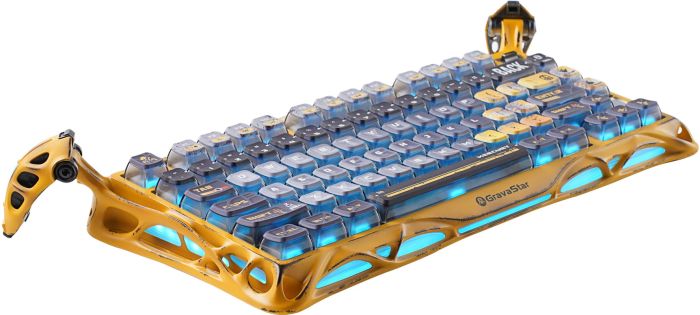 GravaStar Mercury K1 Pro 75% Wireless Mechanical Gaming Keyboard_Special Edition