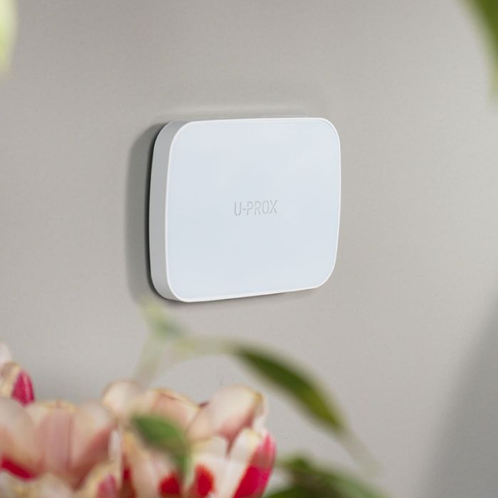 Security alarm kit U-Prox MPX L KF kit White, U-Prox MPX L, U-Prox PIR, U-Prox WDC, U-Prox Keyfob B4, wireless, white