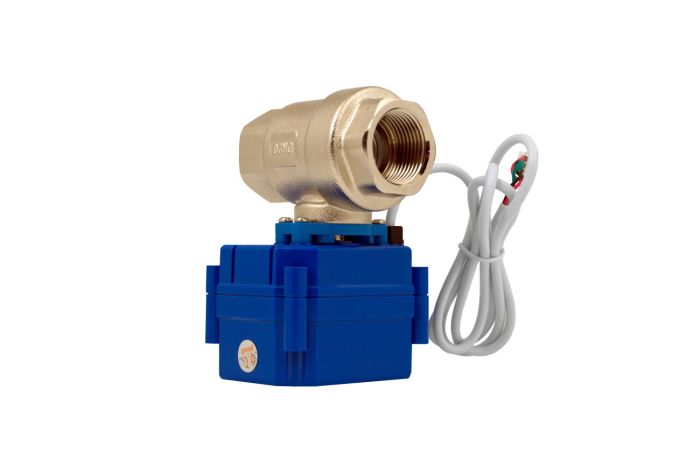 Комплект запобігання затопленню U-Prox Valve DN15, 1/2", автономне живлення від батарей CR123A, автоматичний прогон раз на тиждень