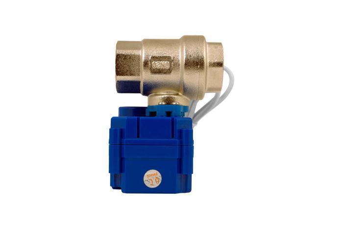 Комплект запобігання затопленню U-Prox Valve DN15, 1/2", автономне живлення від батарей CR123A, автоматичний прогон раз на тиждень