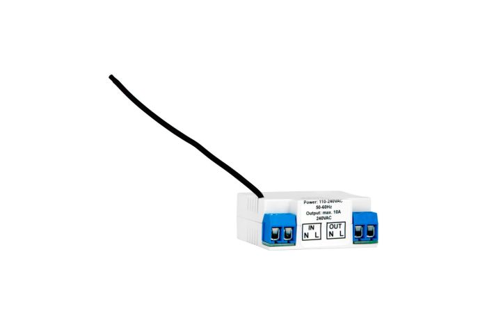 Розумне реле з сухим контактом для управління приладами U-Prox Relay AC, 230V, 13А, 3 кВт, бездротове