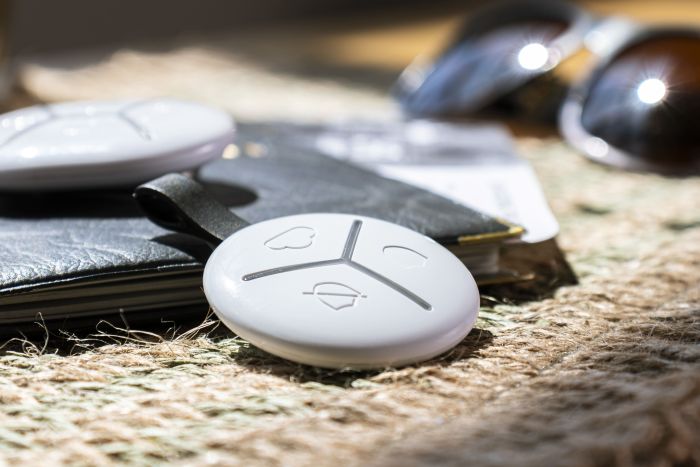 Брелок U-Prox Keyfob White, 3 кнопки, бездротовий, білий