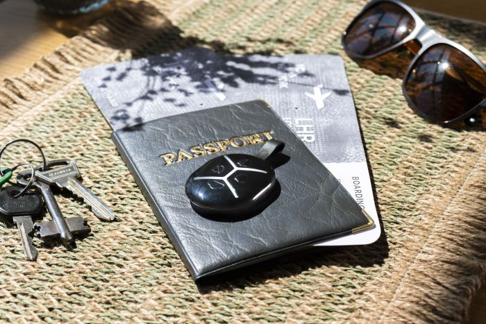 Keyfob U-Prox Keyfob B4 Black, 4 buttons, wireless, black