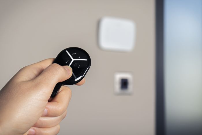 Keyfob U-Prox Keyfob B4 Black, 4 buttons, wireless, black