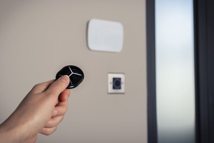 Keyfob U-Prox Keyfob B4 Black, 4 buttons, wireless, black