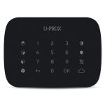 Бездротова сенсорна клавіатура U-Prox Keypad G4 Black, 4 групи, бездротовий, чорний