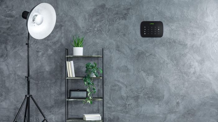 Беспроводная сенсорная клавиатура U-Prox Keypad G4 Black, 4 группы, беспроводной, чёрный