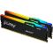 Память ПК Kingston DDR5 64GB KIT (32GBx2) 6000 FURY Beast RGB