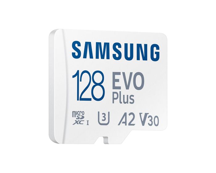 Карта памяти Samsung microSD 128GB C10 UHS-I  R130MB/s Evo Plus + SD
